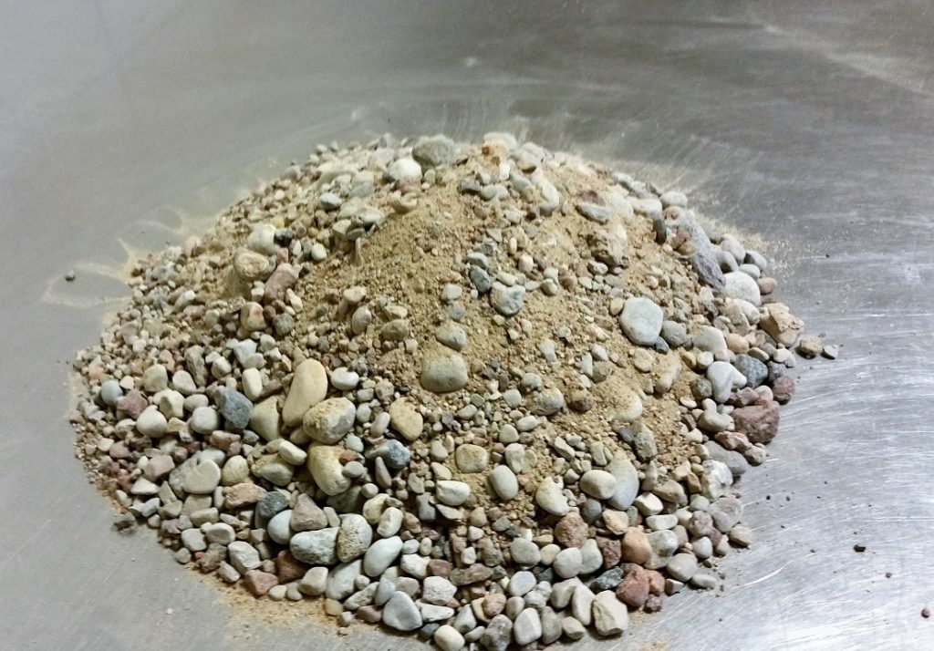 Žvyras - smėlio ir žvirgždo mišinys frakcija 0-16 mm